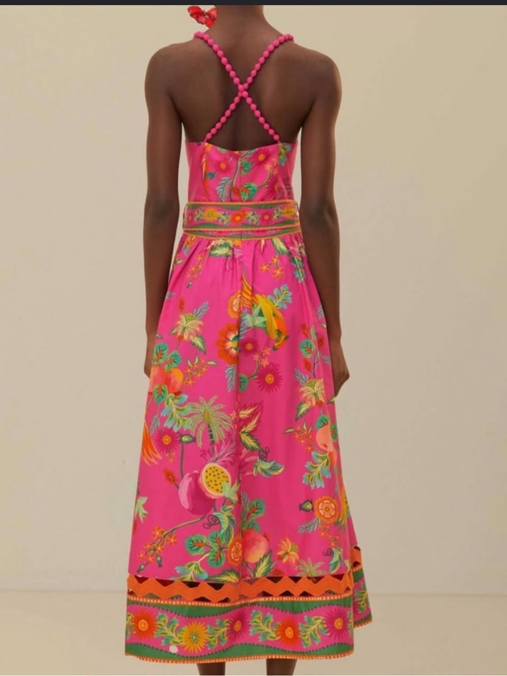 NWOT FARM Rio Delicate Fruit Garden Dress Size S - Picture 3 of 6
